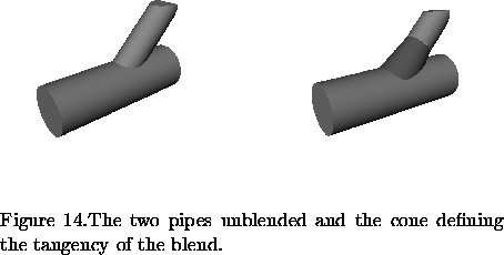 \begin{figure}% latex2html id marker 1350\epsfxsize=55mm\centerline{\epsffile... ...e cone defining the tangency of the blend.\end{minipage}\end{center}\end{figure}